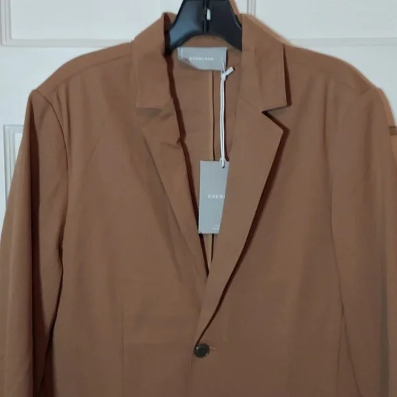 Everlane Men's The Performance Chino Blazer In Toasted Coconut Size Small